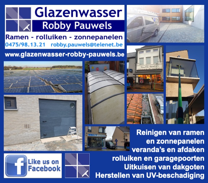 Glazenwasser robby